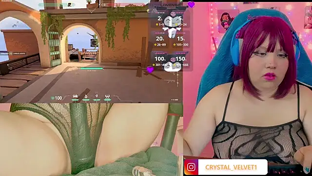 crystal7u7 online show from 09.25.25