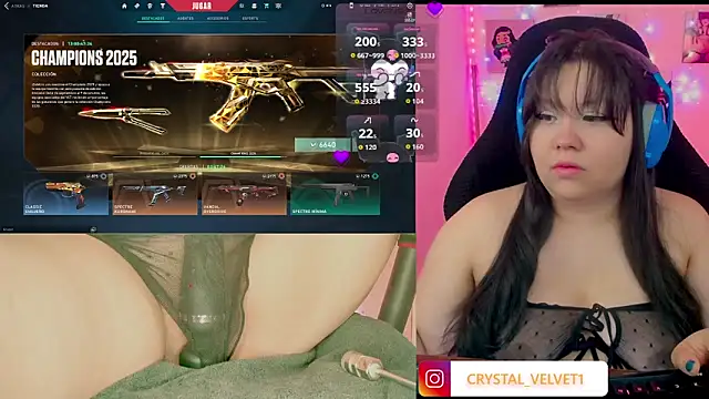 crystal7u7 online show from 09.26.25