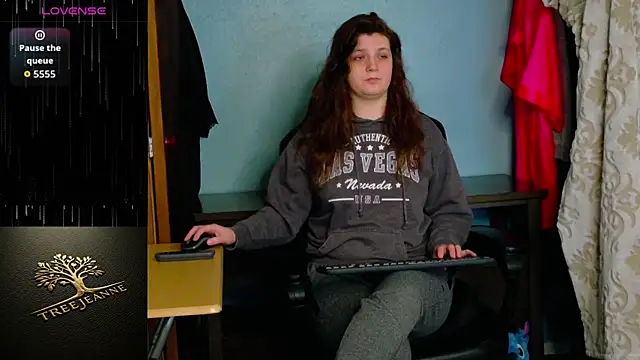 Snapshot of TreeJeanne chatting on 03.21.26 TreeJeanne online show from 03.21.26