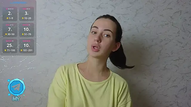 SweetieKendl online show from 11.12.25