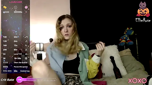 EllieeRose online show from 10.24.25