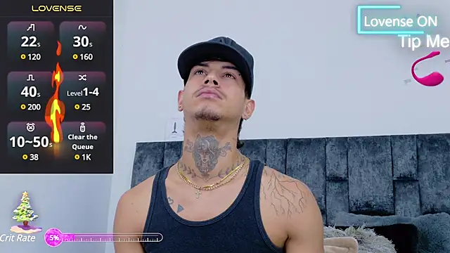 Snapshot of JAYCOB00 chatting on 12.15.24 JAYCOB00 online show from 12.15.24