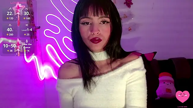 Snapshot of Kind_Scarlett chatting on 12.26.24 Kind Scarlett online show from 12.26.24