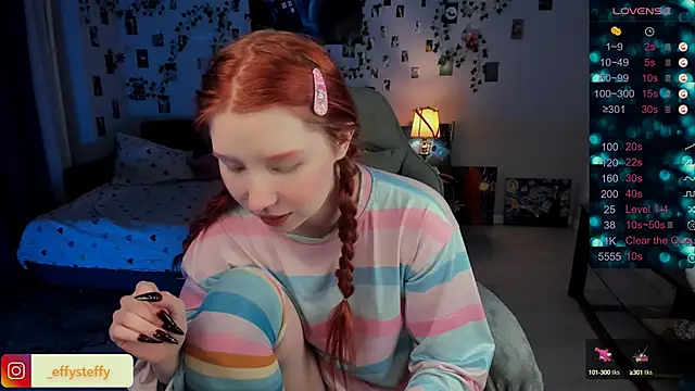 Snapshot of CallMeEffy1 chatting on 02.18.25 CallMeEffy1 online show from 02.18.25
