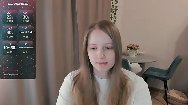 Snapshot of Alyaley chatting on 04.05.26 Alyaley online show from 04.05.26