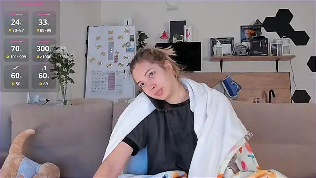 Girl alone home online show from 10.17.25