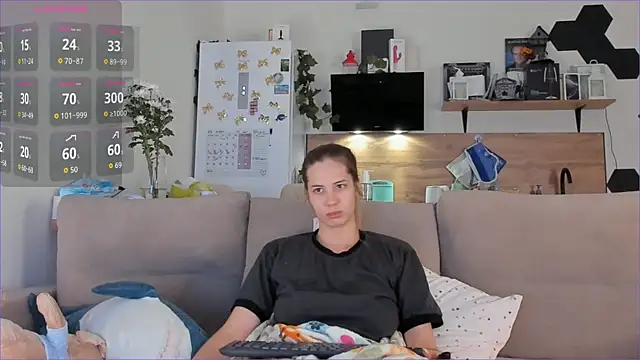 Girl alone home online show from 10.18.25