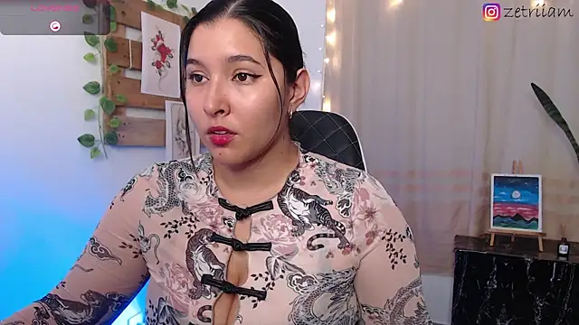 Snapshot of Zetrionn chatting on 03.05.25 Zetrionn online show from 03.05.25