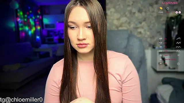 ChloeMillerMeow online show from 01.17.25