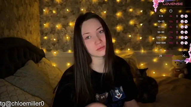 ChloeMillerMeow online show from 02.13.25