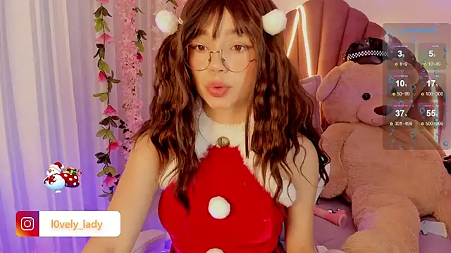 Lovely celestte online show from 12.27.24