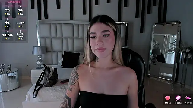 ViolettHansson online show from 02.17.26