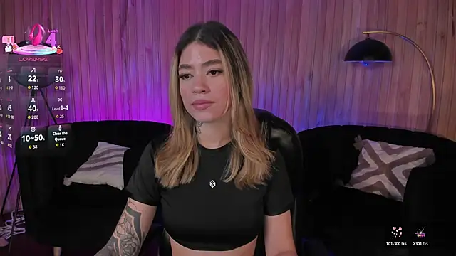 ViolettHansson online show from 03.01.26