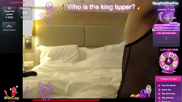 NaughtySilverFox online show from 01.21.25