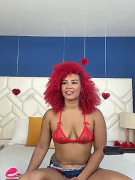 Snapshot of RubyRossel chatting on 02.07.26 RubyRossel online show from 02.07.26