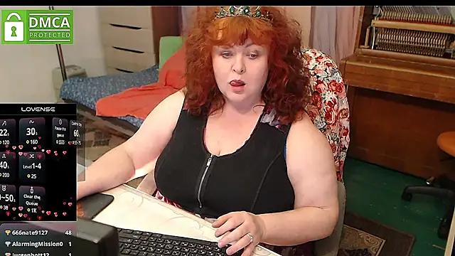 RoseRed69 online show from 12.05.24