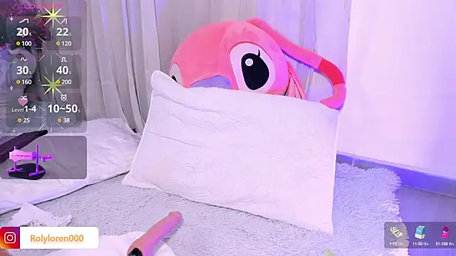 RolyLoren online show from 02.08.25