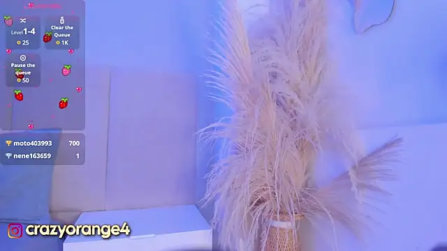 Crazyorange  online show from 03.10.25