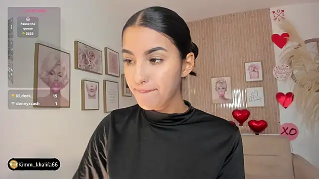 Kimm khalifa online show from 02.18.25