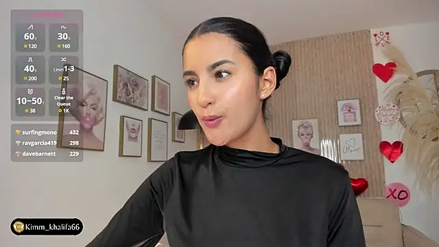 Kimm khalifa online show from 02.19.25