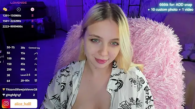 Alice Halle online show from 12.07.24