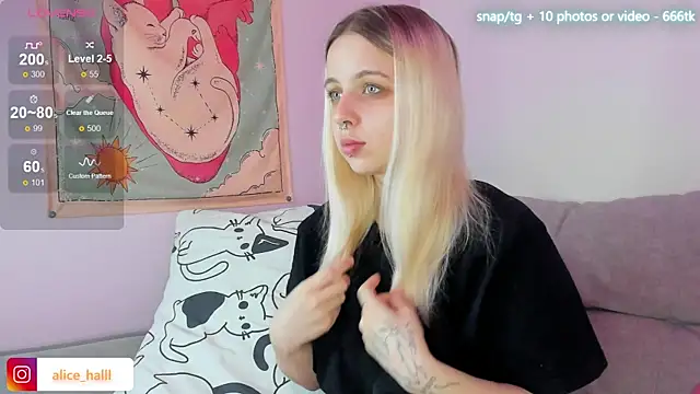 Alice Halle online show from 03.05.25