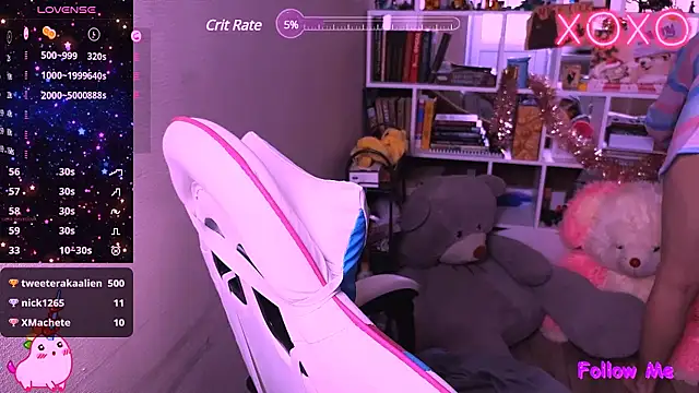 Snapshot of Sia_Shine chatting on 03.16.25 Sia Shine online show from 03.16.25