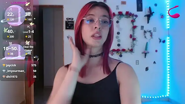 Snapshot of _GalyaX_ chatting on 01.23.25  GalyaX  online show from 01.23.25