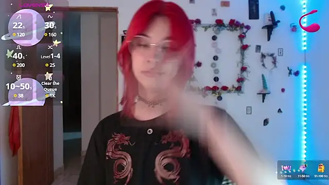 Snapshot of _GalyaX_ chatting on 03.05.25  GalyaX  online show from 03.05.25