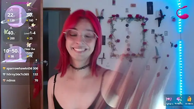 Snapshot of _GalyaX_ chatting on 03.12.25  GalyaX  online show from 03.12.25