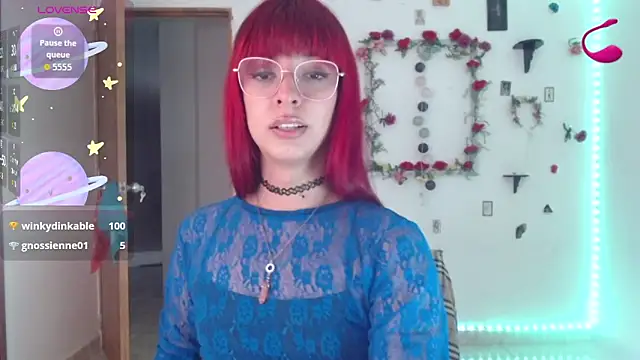 Snapshot of _GalyaX_ chatting on 10.21.25  GalyaX  online show from 10.21.25