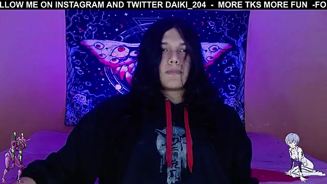 Snapshot of daiki_sx chatting on 08.08.26 daiki sx online show from 08.08.26