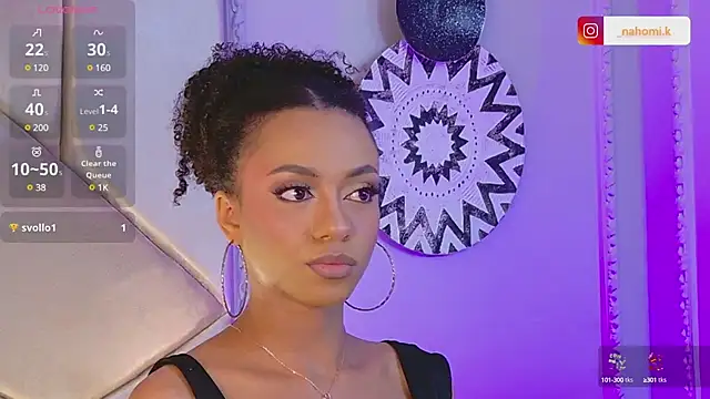 Snapshot of Nahomi_King chatting on 02.15.25 Nahomi King online show from 02.15.25