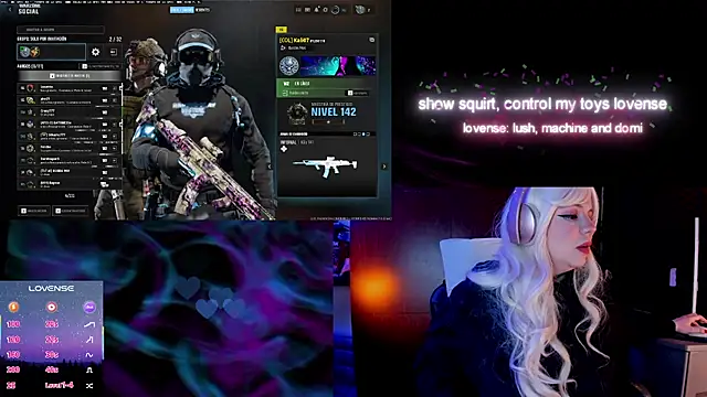 Irinaa Scarlett online show from 11.21.25