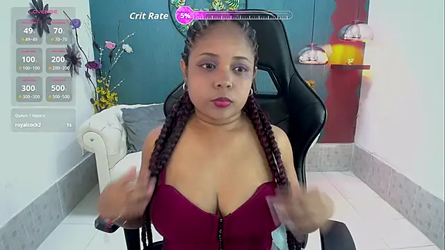 Snapshot of Melikasweetz chatting on 02.16.26 Melikasweetz online show from 02.16.26