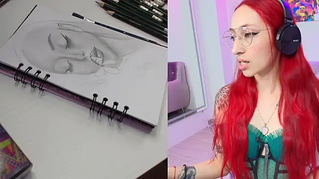 Snapshot of Vermelha_Gremory_ chatting on 01.08.25 Vermelha Gremory  online show from 01.08.25