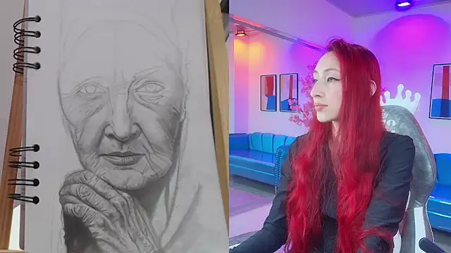 Snapshot of Vermelha_Gremory_ chatting on 01.30.25 Vermelha Gremory  online show from 01.30.25