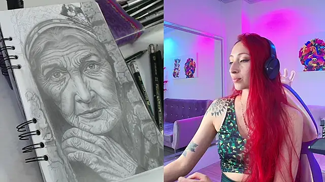 Snapshot of Vermelha_Gremory_ chatting on 02.08.25 Vermelha Gremory  online show from 02.08.25