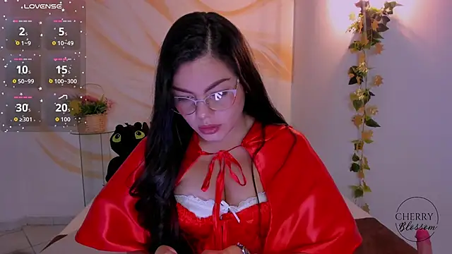 Snapshot of CherryBlossomm_ chatting on 10.19.25 CherryBlossomm online show from 10.19.25