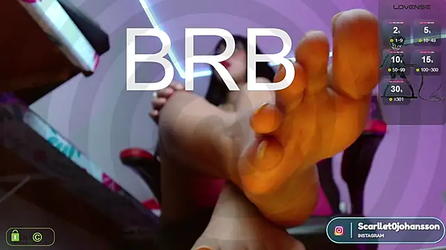 Miss scarllet  online show from 01.27.25