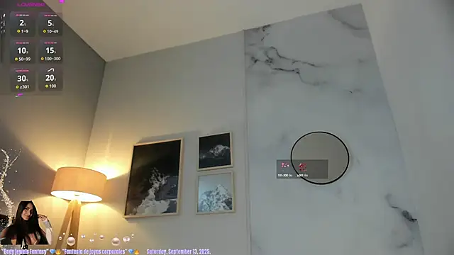 lara madisson online show from 09.10.25