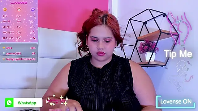 Alanna hot3 online show from 02.15.25