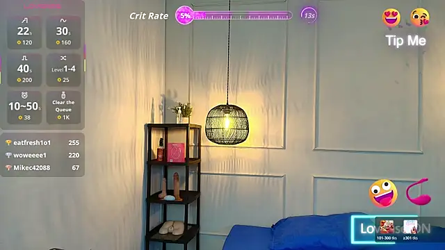 Snapshot of luandy chatting on 05.02.26 luandy online show from 05.02.26
