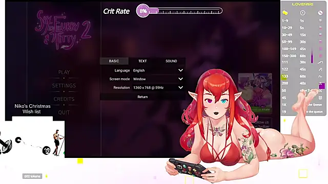 NikkoTyan online show from 12.21.24