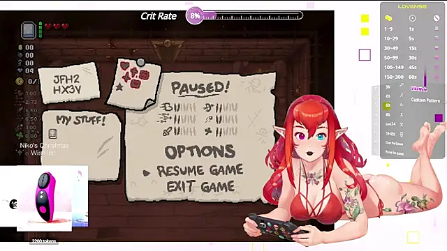 NikkoTyan online show from 12.31.24