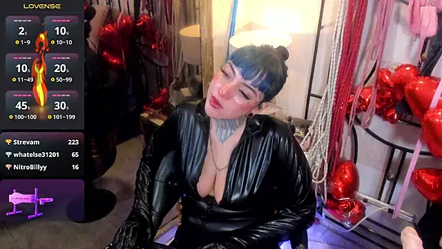 luxifer 666  online show from 02.14.25