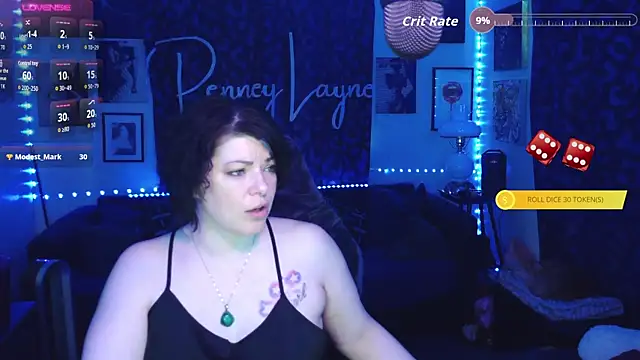 Snapshot of PenneyLayne chatting on 03.03.26 PenneyLayne online show from 03.03.26