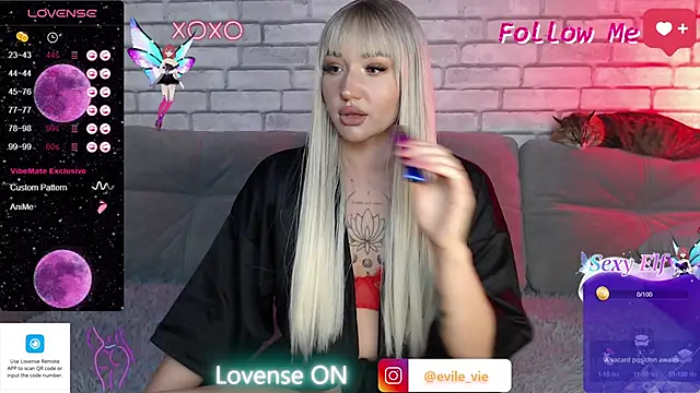 Snapshot of Eva_Evile chatting on 03.02.25 Eva Evile online show from 03.02.25