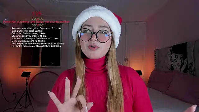 SweetJennaa online show from 12.02.25