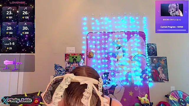 BabyZelda online show from 03.08.25